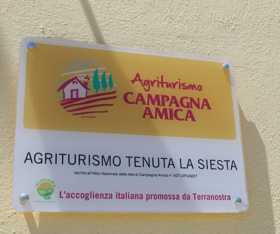 Agriturismo Tenuta La Siesta Gallipoli Εξωτερικό φωτογραφία